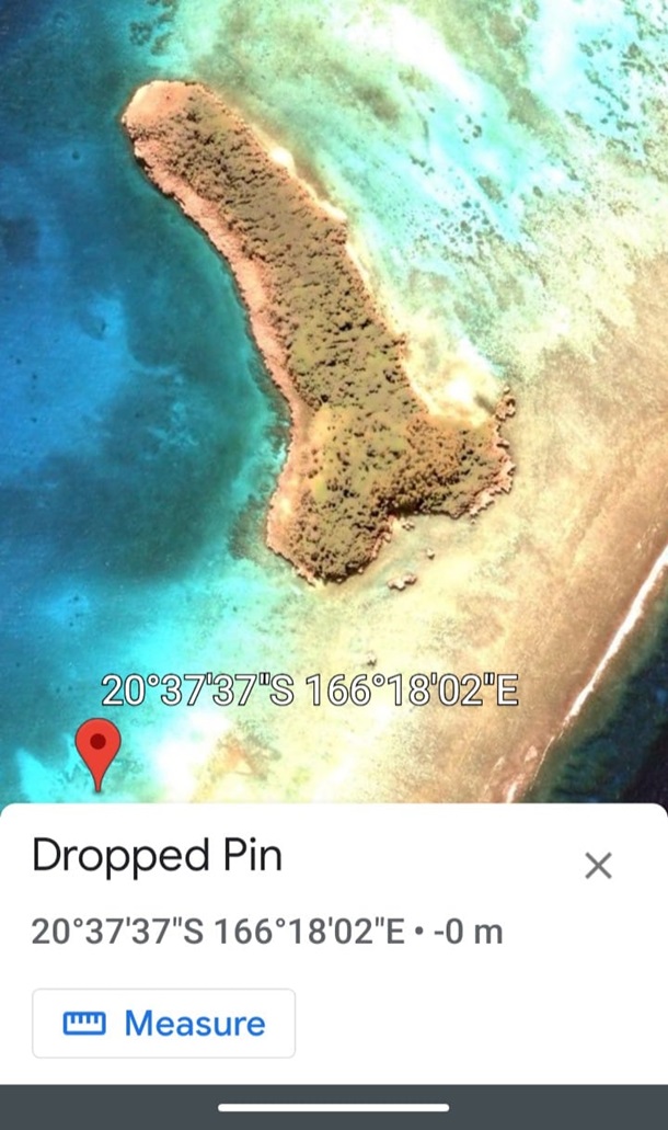 Женщина обнаружила на картах Google остров-пенис. ФОТО