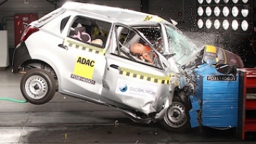 Автомобили Datsun после краш-теста признали опасными для жизни  