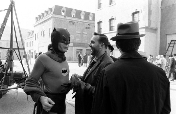 Съемки фильма «Бэтмен». 1966 год. ФОТО