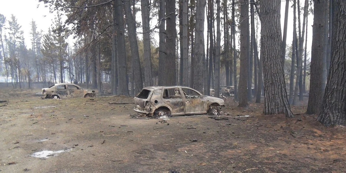 Лесные пожары уничтожили сотни домов в Аргентине