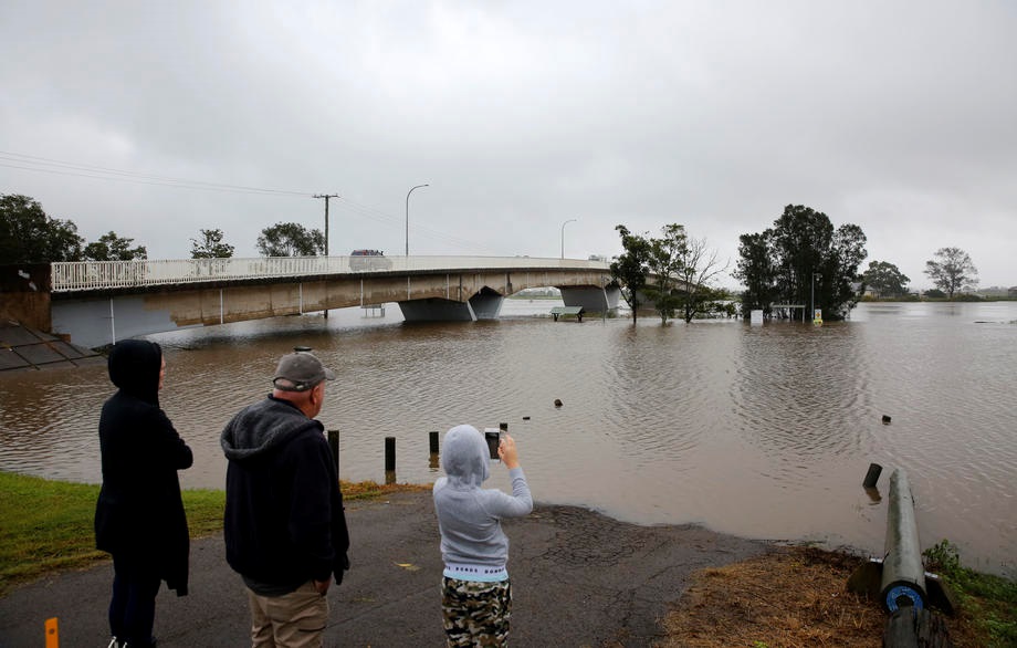 В Австралии из-за дождей началось сильнейшее наводнение за 50 лет. Фото