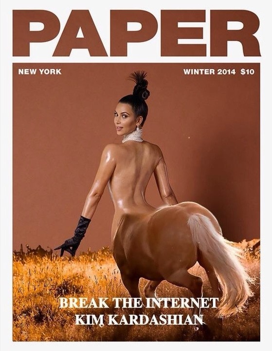 Интернет-пользователи высмеяли Ким Кардашьян за интимные снимки (фото)