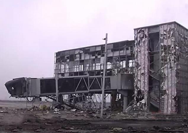 Руины донецкого аэропорта - кадры с беспилотника. ФОТО