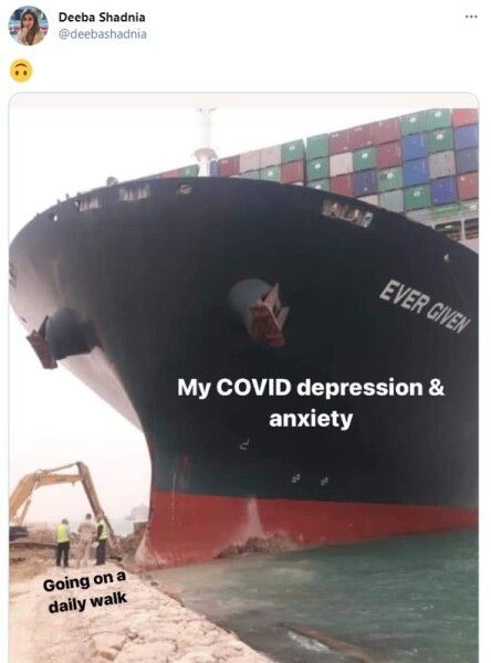 Перевод: Моя депрессия и тревожность из-за COVID-19 / Ежедневные прогулки.