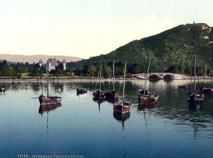 Фотохромные открытки с видами Шотландии в 1890-е годы