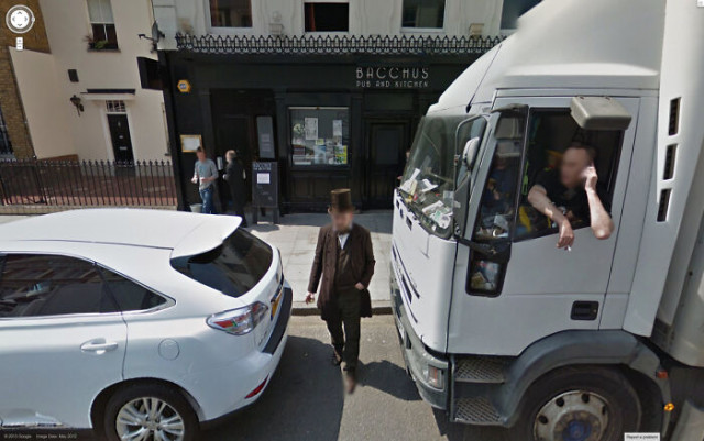 Всё самое странное и прикольное с Google Street View. ФОТО
