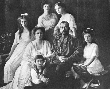 Расстрелянная семья последнего российского императора Николая II. ФОТО