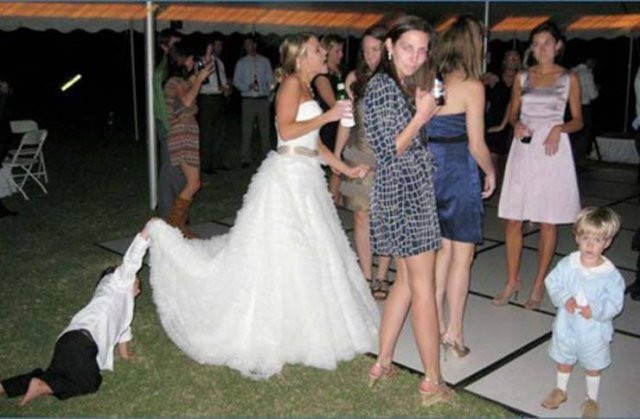 Сумасшедшие свадебные фотографии