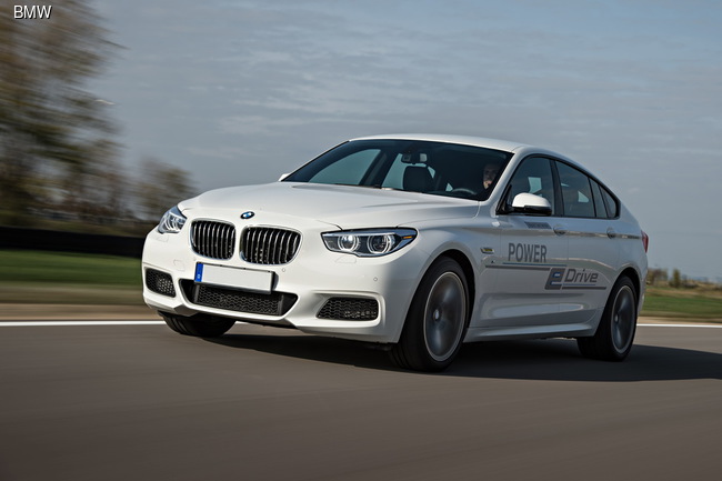BMW показала самый мощный гибрид Power eDrive