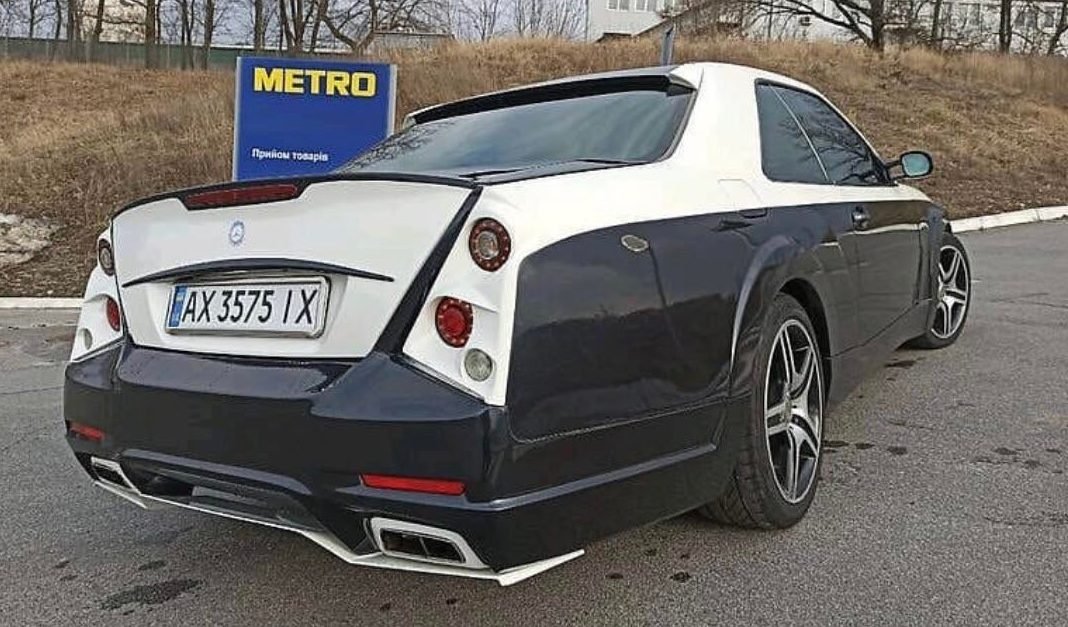 Украинец превратил свой Mercedes в необычную машину. ФОТО