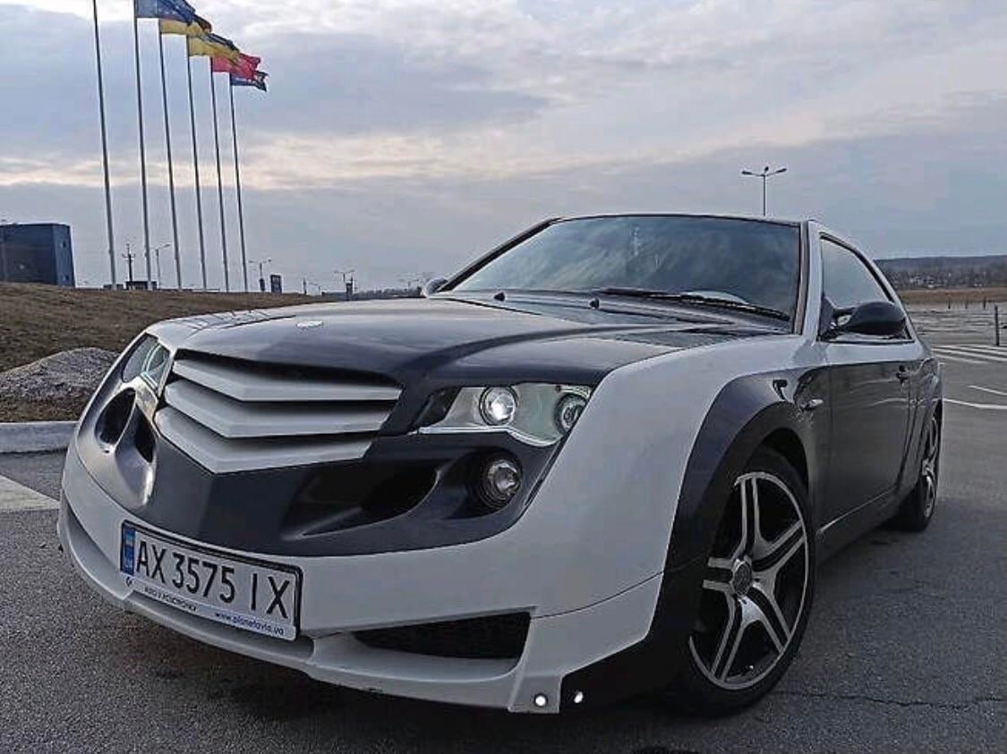Украинец превратил свой Mercedes в необычную машину. ФОТО