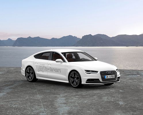 Audi презентовала электромобиль с водородными топливными элементами