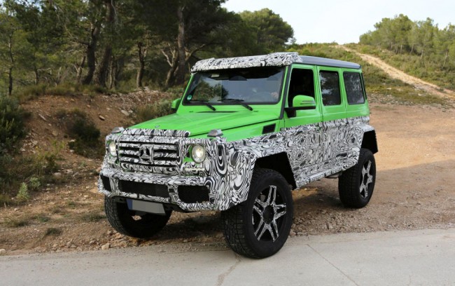 Mercedes-Benz G 63 AMG 6x6 станет серийной моделью