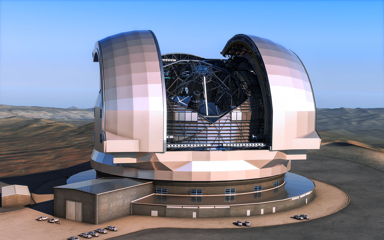 Ученые начали строительство крупнейшего в мире телескопа