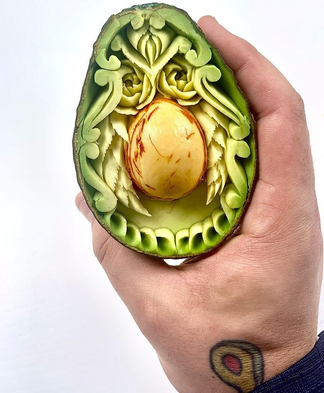 Изысканные авокадо Даниэля Баррези. ФОТО