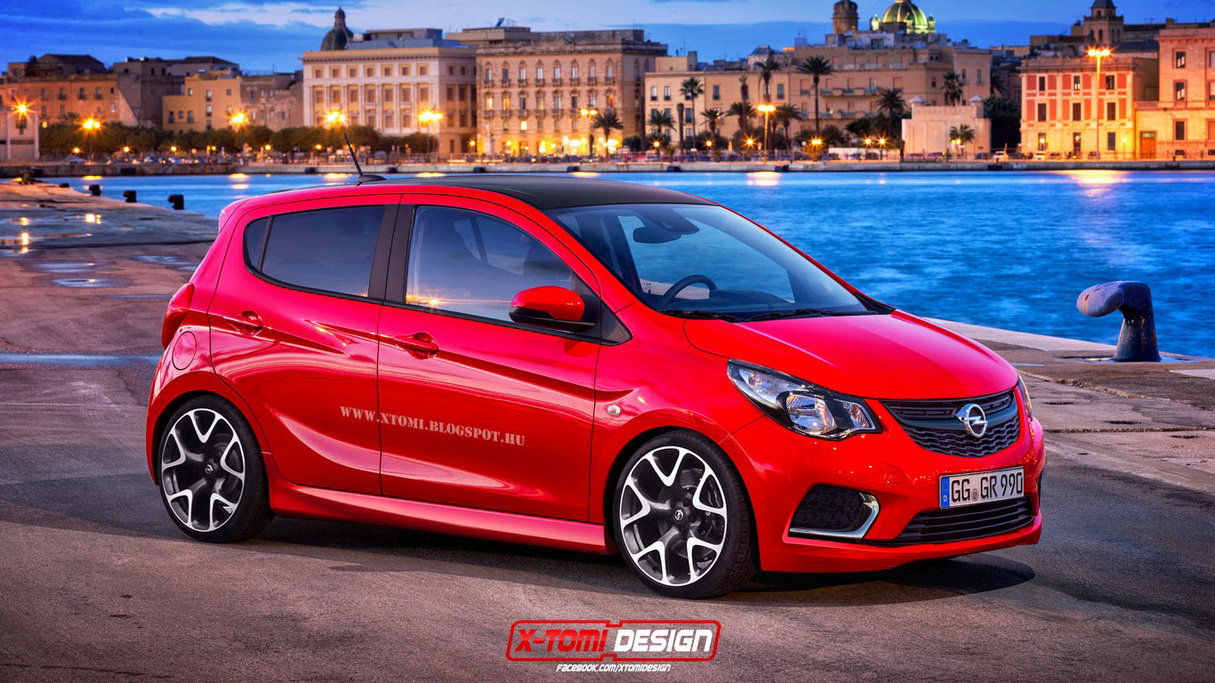 Opel Karl получит новые версии