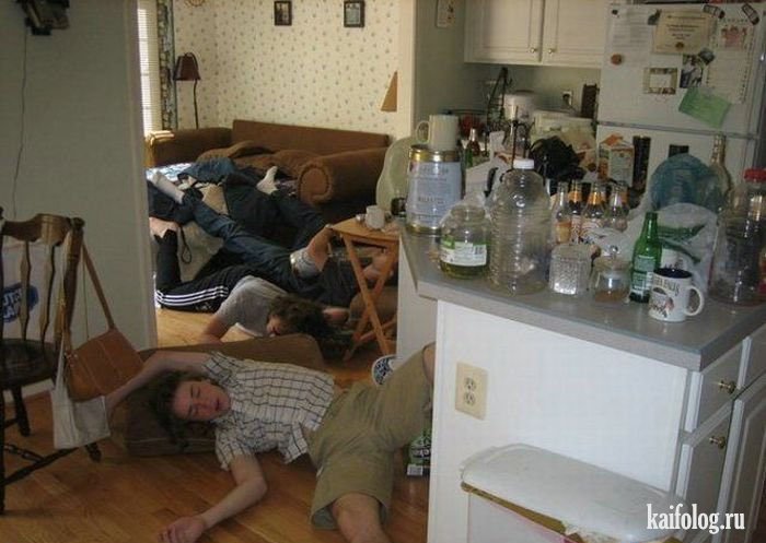 Алкоголь — это вред! Подборка «пьяных» приколов