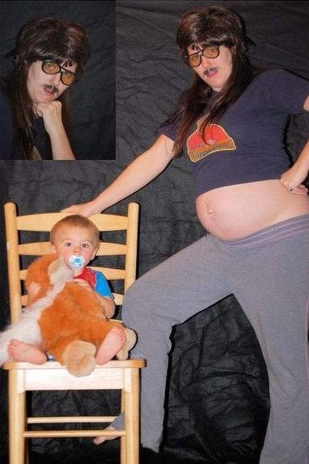 Очень странные фото беременных женщин, вызывающие недоумение! 