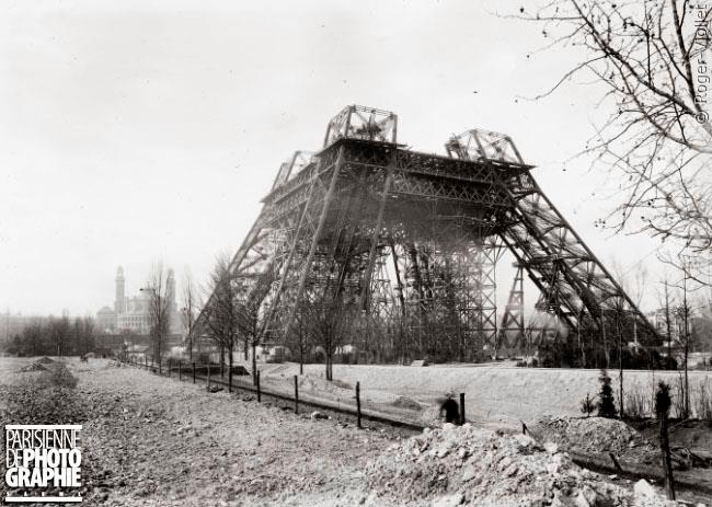 Как строили Эйфелеву башню, 1888 год ФОТО