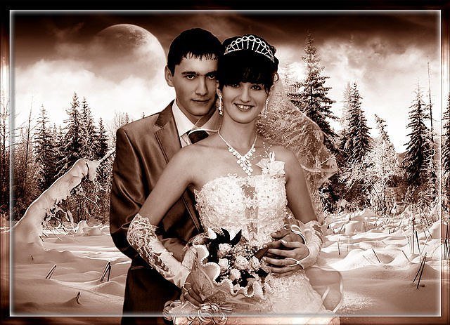 Уморительная серия чудовищных свадебных шедевров. ФОТО