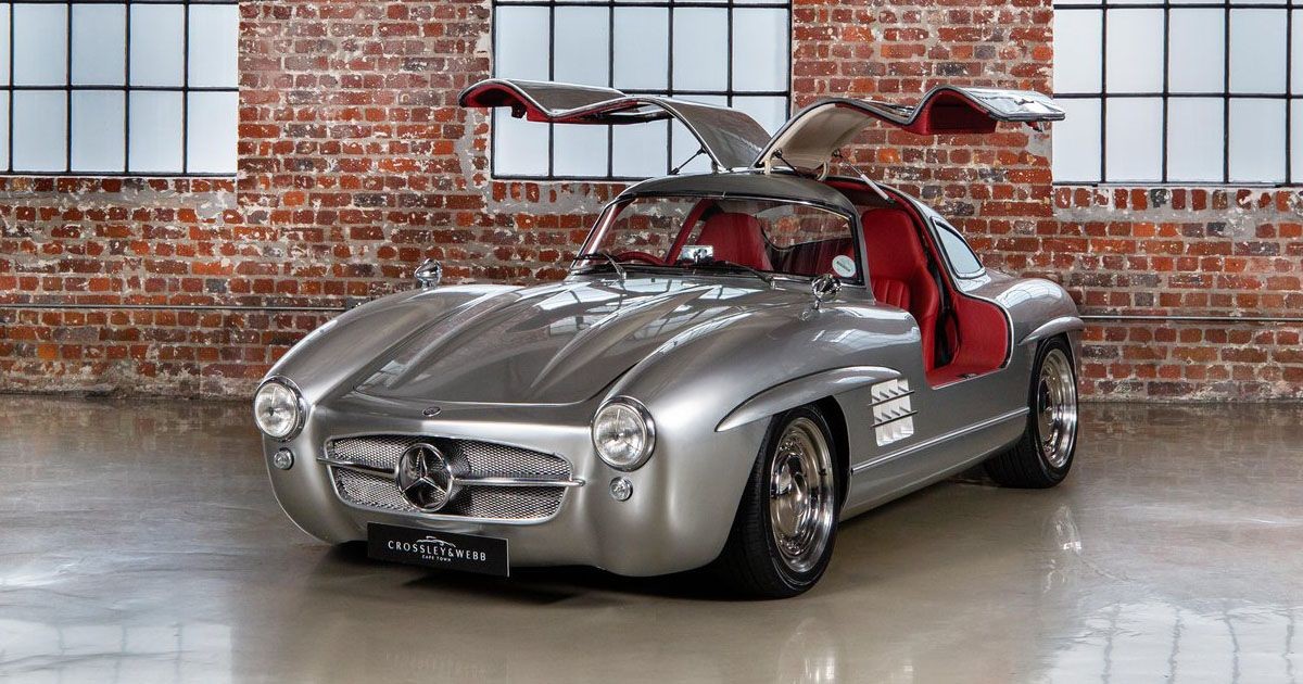 Необычный рестомод 300 SL Gullwing 