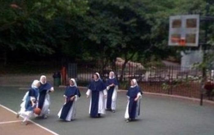 Монахини умеют хорошо проводить досуг