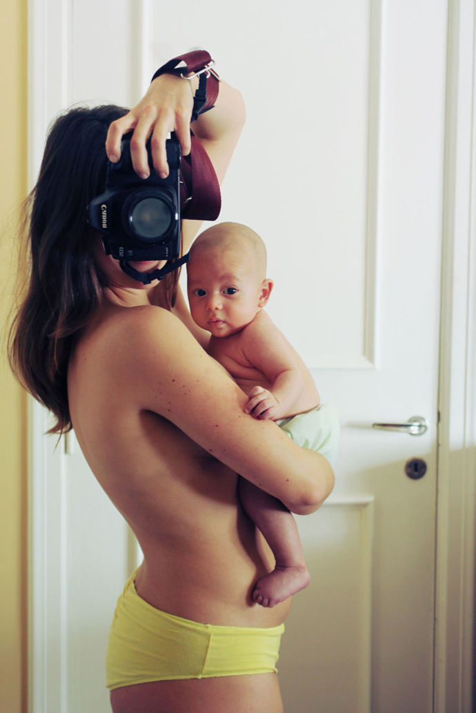 Как изменяется тело во время беременности: волшебный фоторепортаж