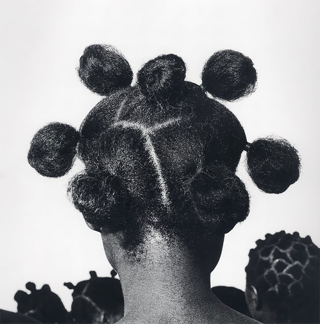 Замысловатые прически африканок 1960-х годов