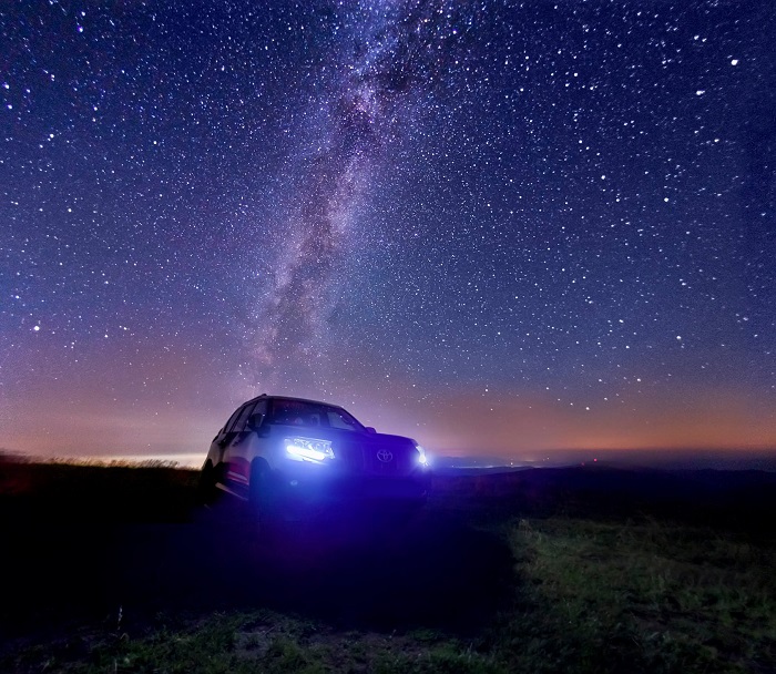 На Закарпатье засняли звездный «ливень». Фото