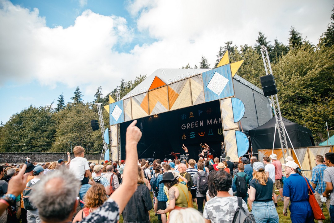 Фестиваль музыки и искусств Green Man Festival в Южном Уэльсе