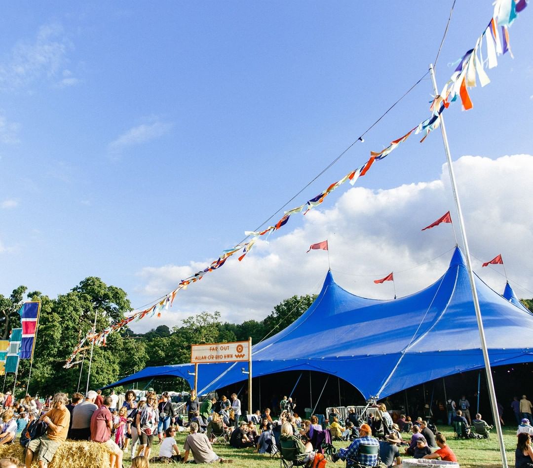 Фестиваль музыки и искусств Green Man Festival в Южном Уэльсе