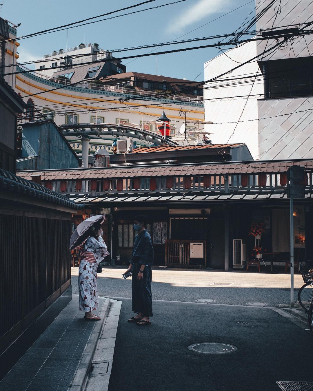 Уличные и городские пейзажи Японии от Хиро Гото