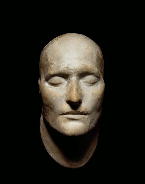 Посмертная маска Наполеона Бонапарта. 1821 г. ФОТО
