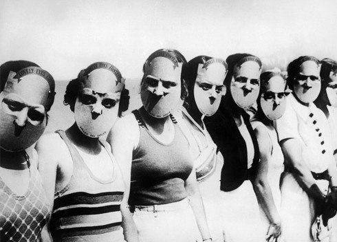 Конкурс \"Мисс-красивые глаза\", 1935 год. ФОТО