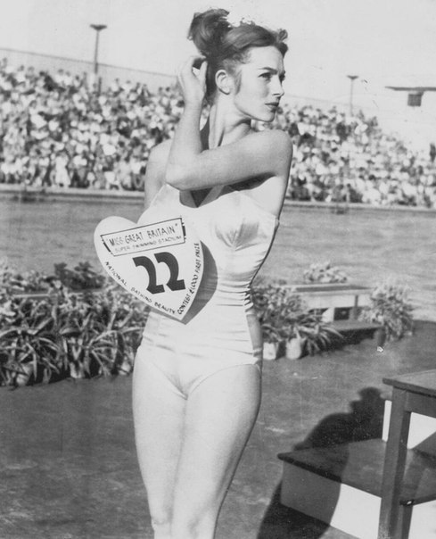 Мисс Великобритания Ширли Энн Филд, 1955 г. ФОТО
