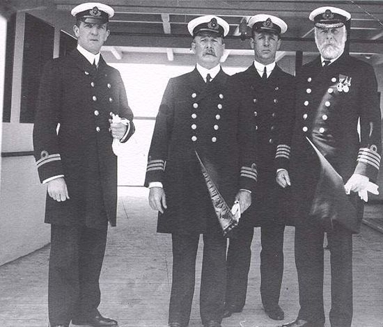 Экипаж корабля «Титаник», 1912 г. ФОТО