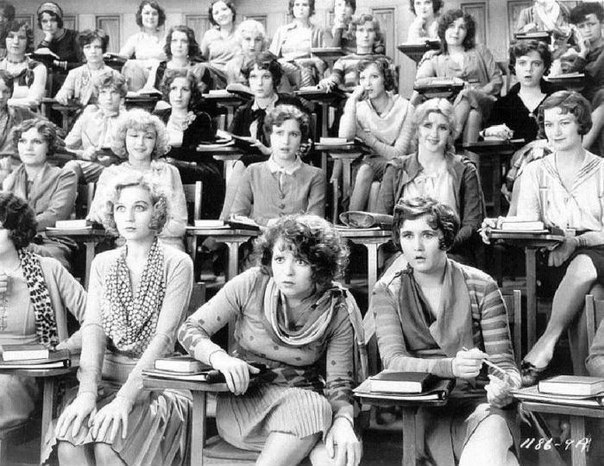 Реакция женщин на лекции по сексологии, 1929 г. ФОТО