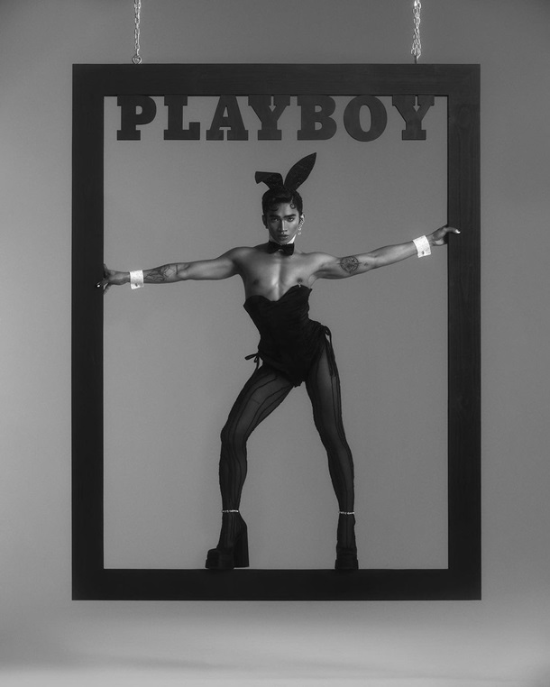 Для обложки Playboy впервые снялся мужчина-гей (ВИДЕО)