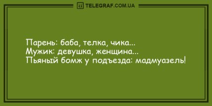 Уморительные анекдоты для хорошего настроения (ФОТО)