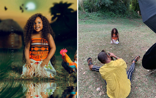 Нигерийский фотограф показывает закулисные кадры снимков, достойных Instagram (ФОТО)