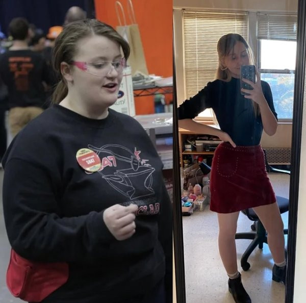 Впечатляющие трансформации людей, которые захотели и похудели (ФОТО)