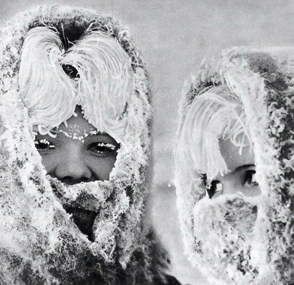 Минус 45 градусов по Цельсию. Пермь, 1970 год. ФОТО