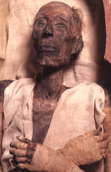 Сохранившаяся до наших дней 3226-летняя мумия Рамзеса II. ФОТО
