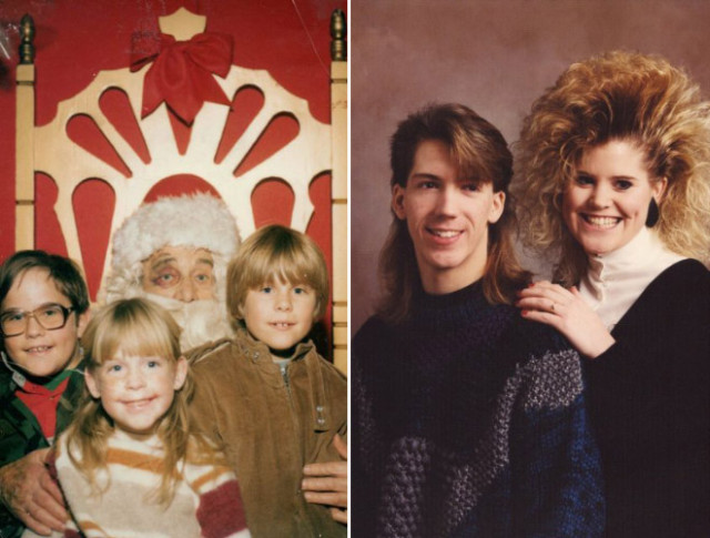 Забавные и неуклюжие семейные фотографии 1980-х годов (ФОТО)