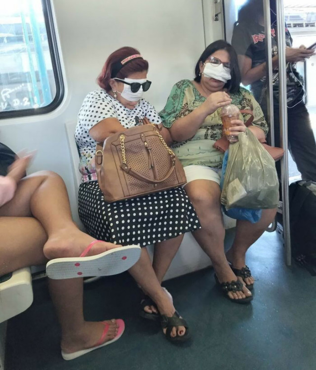Странные и неожиданные пассажиры метро  