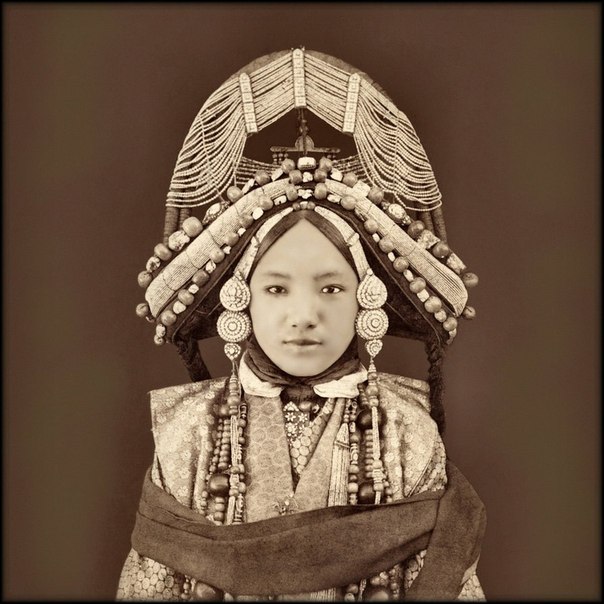 Тибетская принцесса, 1879 г. ФОТО