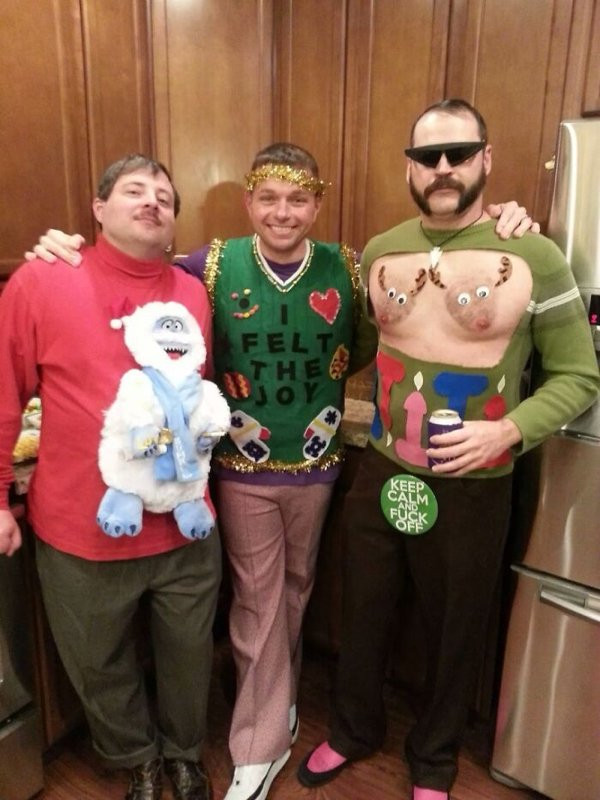 Смешные и нелепые новогодние свитеры (ФОТО)