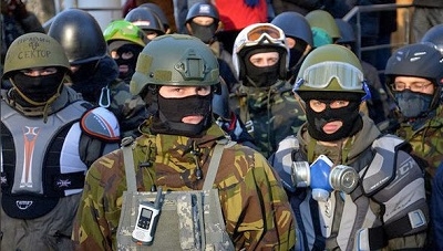 В Донецке взяли штурмом штаб национальной гвардии