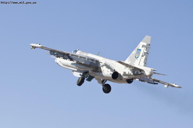 Су-25 украинских ВВС