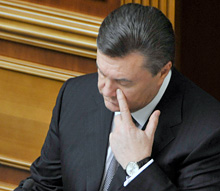Президент против Януковича
